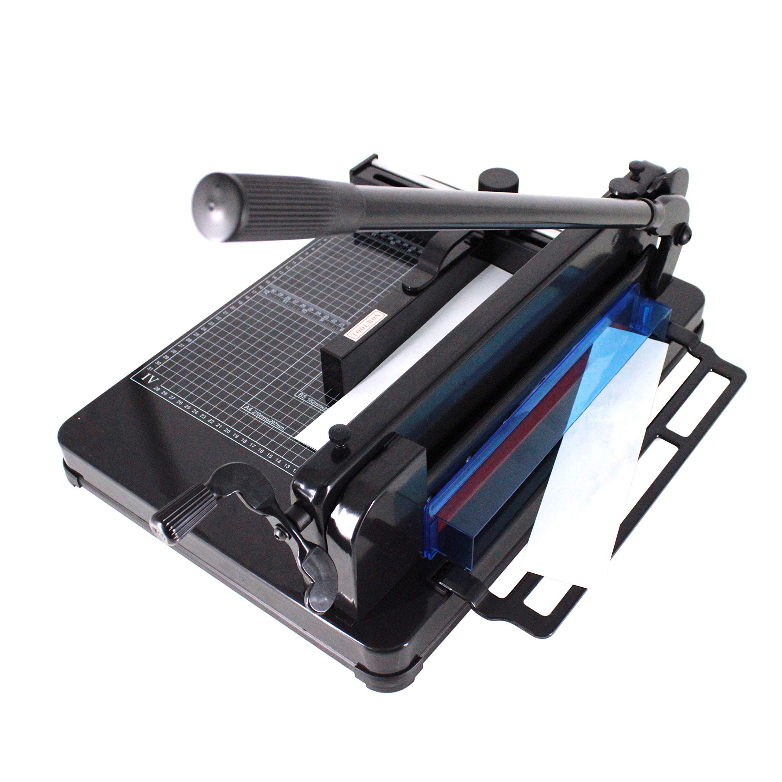 Paper Cutting Guillotine - เครื่องตัดกระดาษแบบมือหมุน ขนาด 12 นิ้ว ตัดได้ 400
