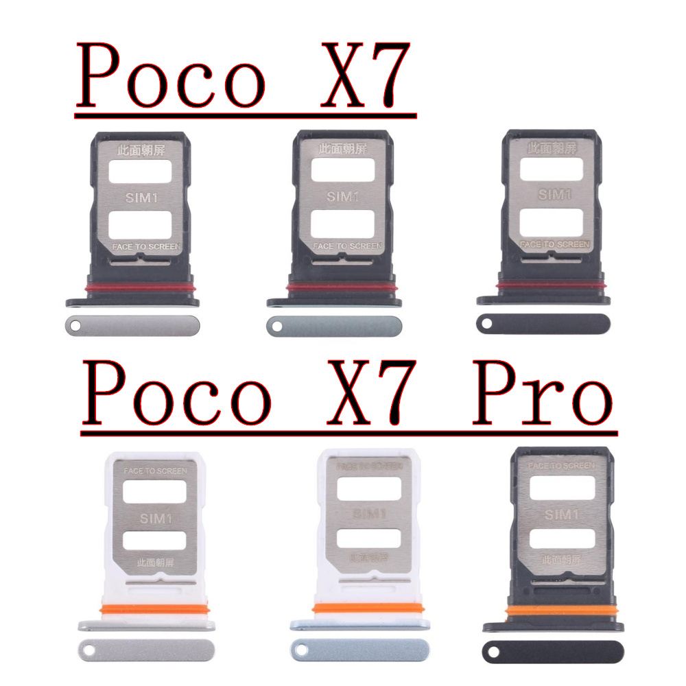 Smart Card Reader - ถาดซิมการ์ดสําหรับ Xiaomi Poco X7 Pro PocoX7Pro