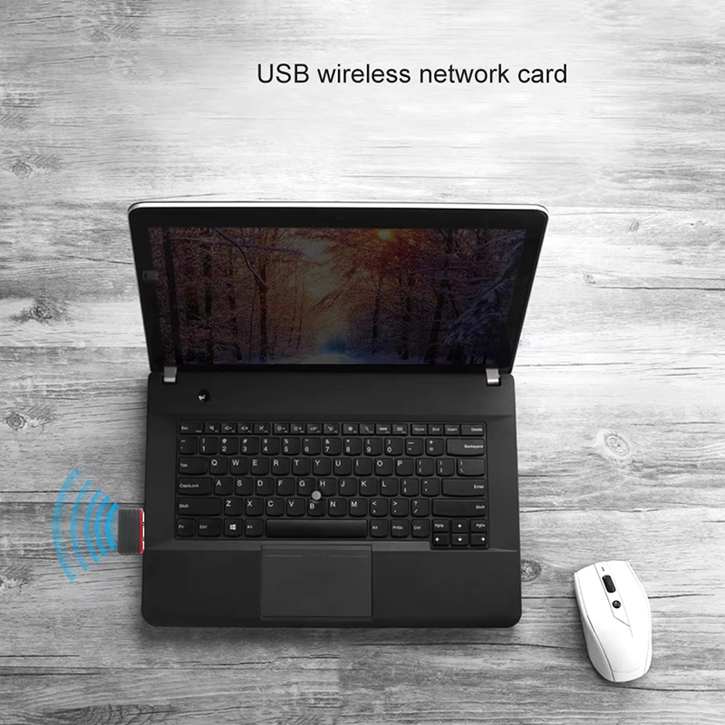 2.4 Ghz Wireless Mini USB WiFi - Gigabit Network Card บทวิจารณ์และราคา