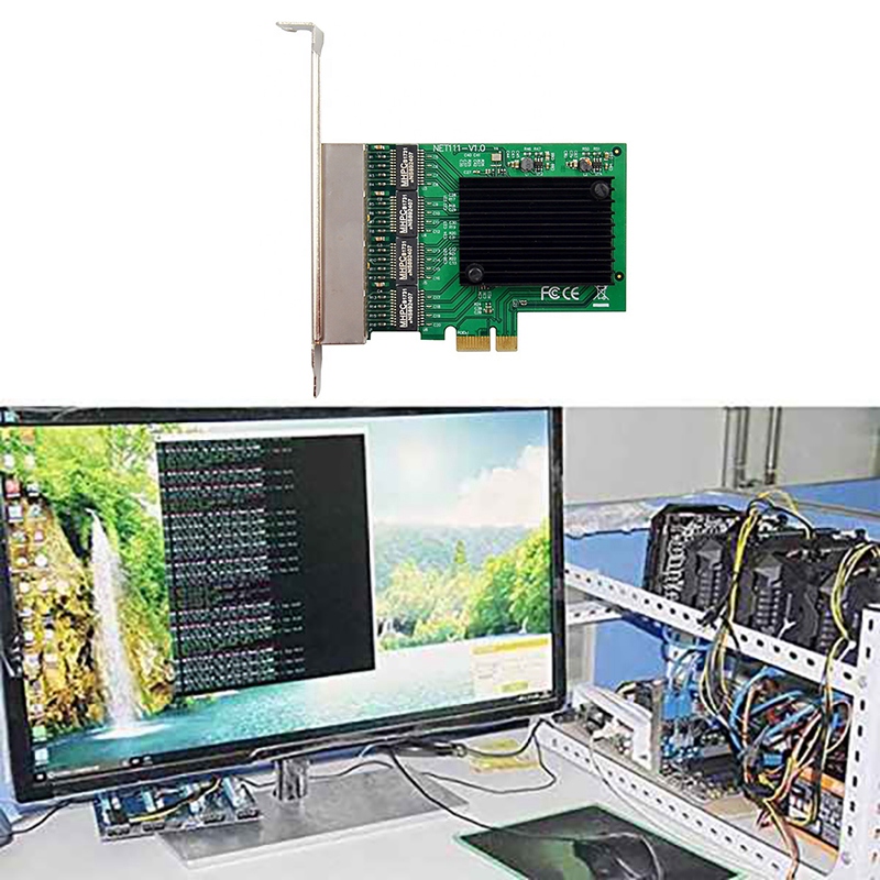 A003 การ์ดเครือข่าย PCIE PCI-E - Gigabit Network Card บทวิจารณ์และราคา