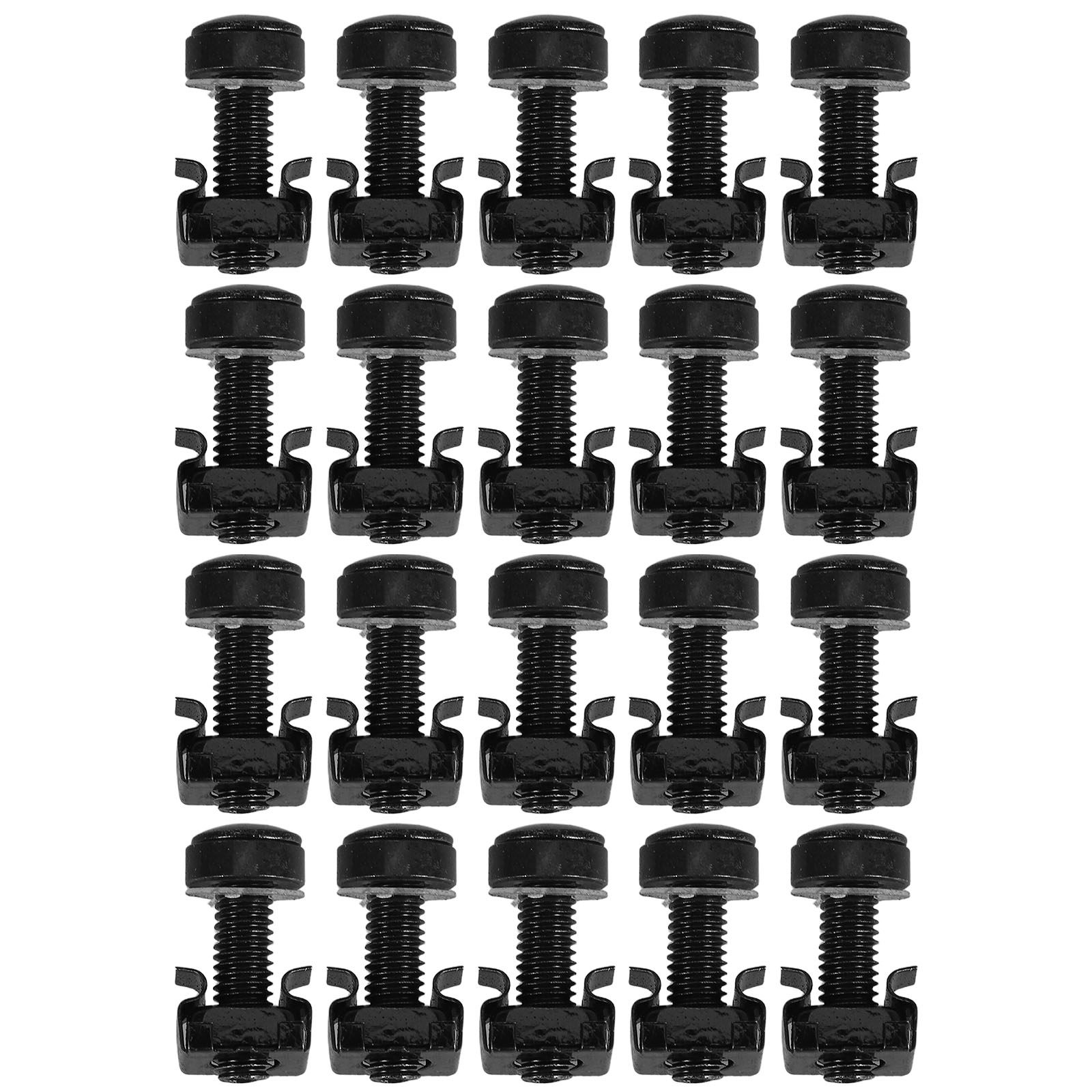 50 ชุดสกรูยึดแร็คสแตนเลสและน็อ - Server Rack Shelf บทวิจารณ์และราคา