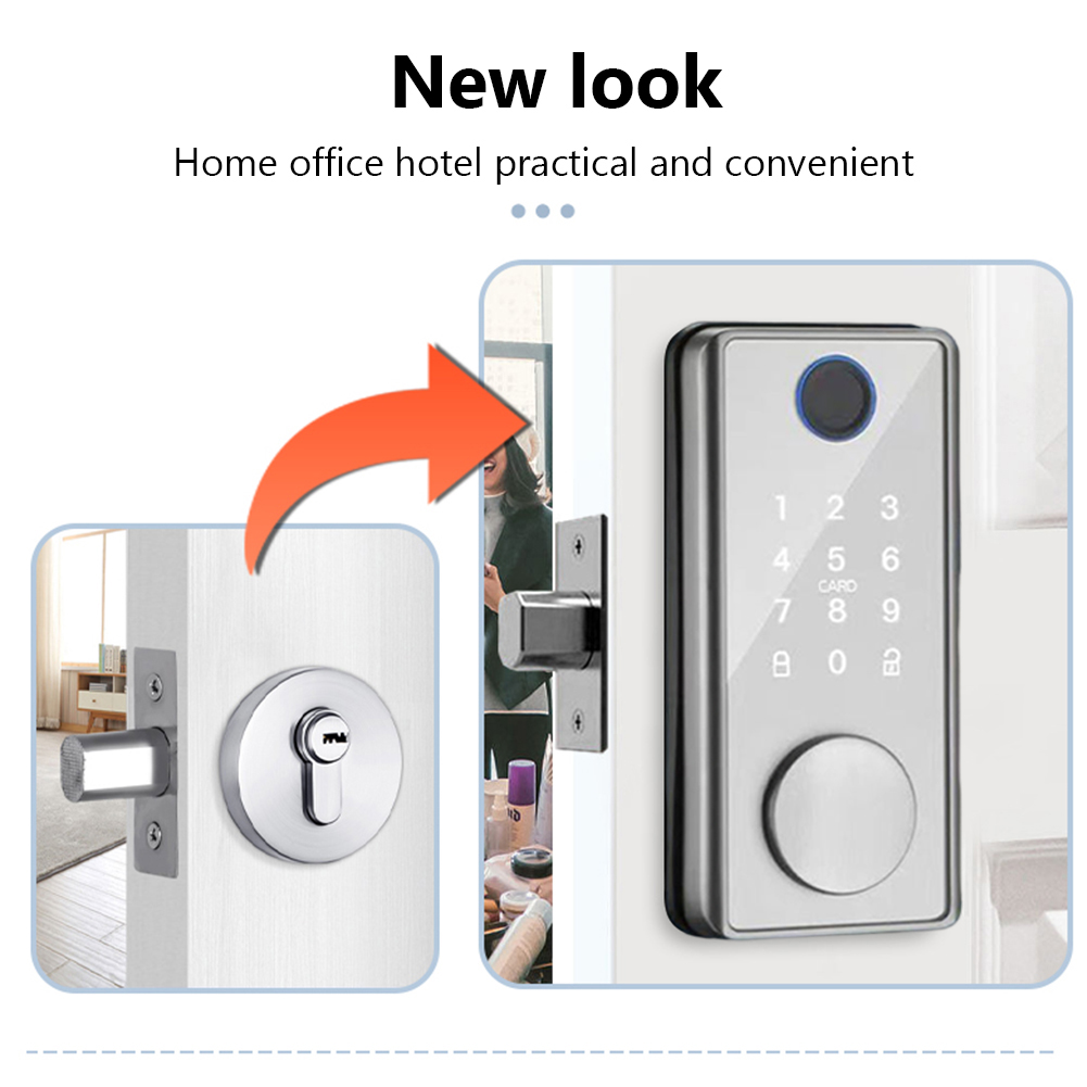 ล็อคประตูอัจฉริยะ Tuya ระบบควบ - Smart Card Reader บทวิจารณ์และราคา