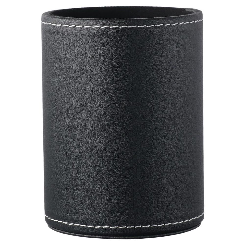 ที่ใส่ปากกาทรงกลมหนังสีดำอเนกป - Home Office Tech Gadgets บทวิจารณ์และราคา