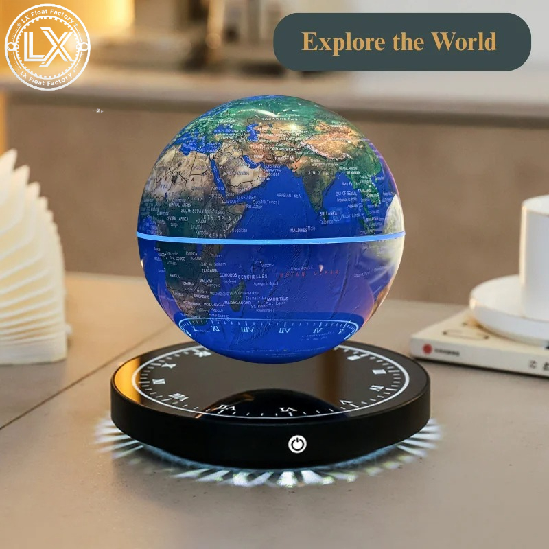 ลูกโลกแม่เหล็กลอยได้พร้อมไฟ LE - Office Tech Decor บทวิจารณ์และราคา