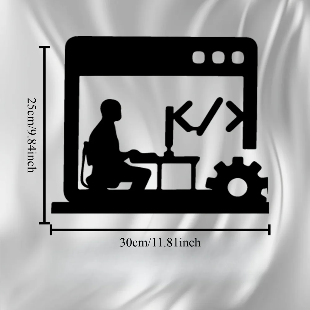 CIFBUY งานศิลปะติดผนังโลหะ ของ - Tech Office Wall Decor บทวิจารณ์และราคา