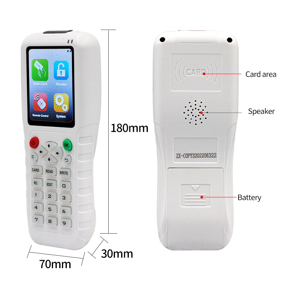 อัพเกรดใหม่ฟังก์ชั่นถอดรหัสเต็ - Smart Card Reader บทวิจารณ์และราคา