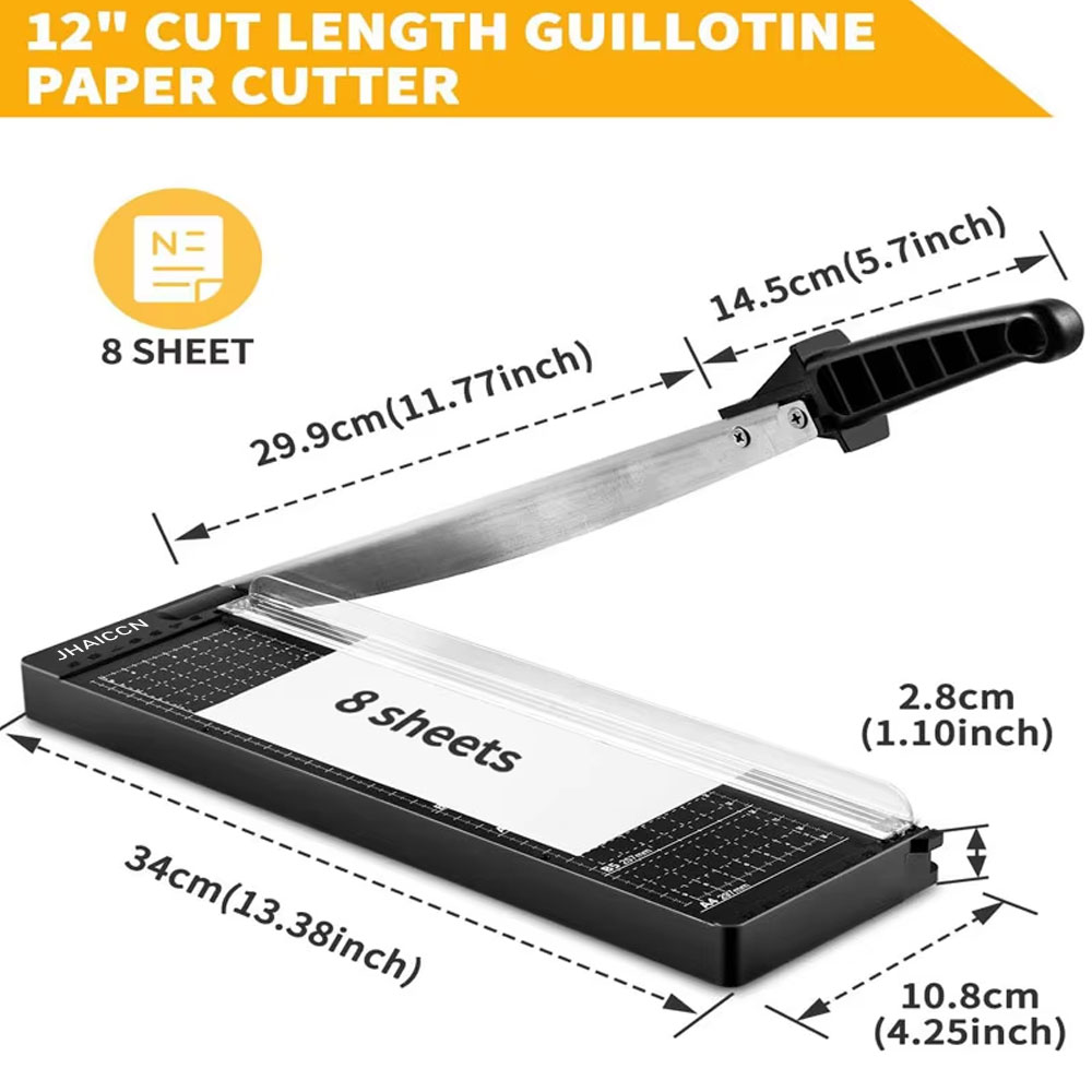 เครื่องตัดกระดาษ A4 แบบแม่นยำ  - Paper Cutting Guillotine บทวิจารณ์และราคา