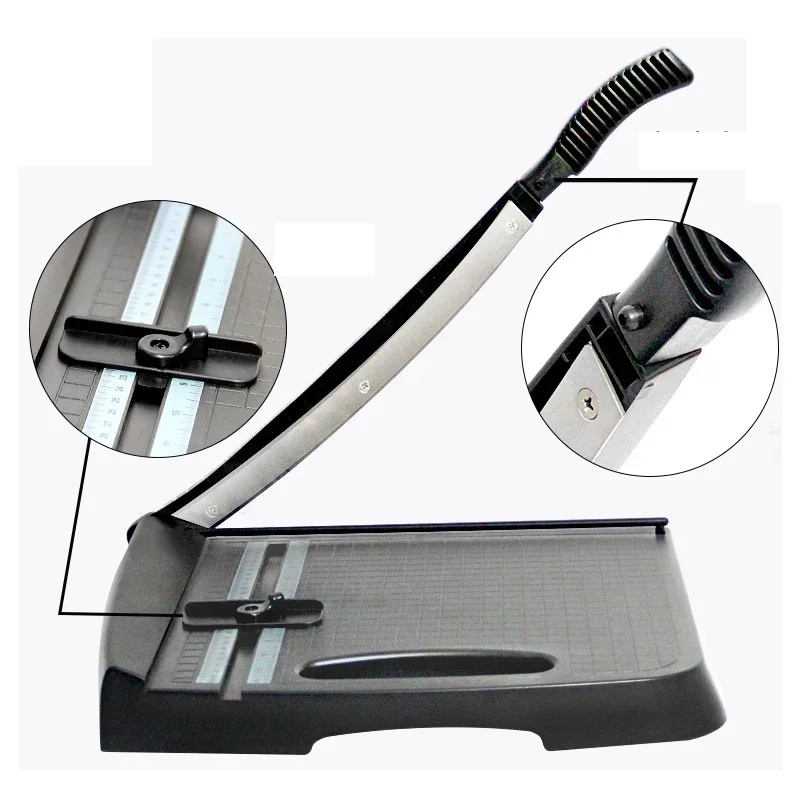 อัพเกรดใหม่ 220V Guillotine เค - Paper Cutting Guillotine บทวิจารณ์และราคา
