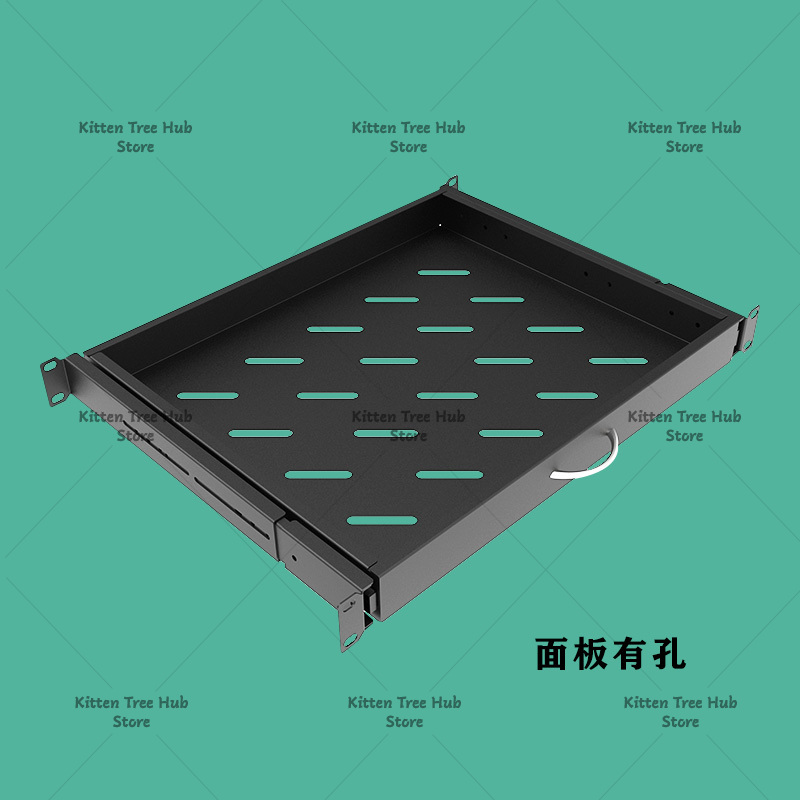 ถาดวางคีย์บอร์ดแบบลิ้นชัก 1U ส - Server Rack Shelf บทวิจารณ์และราคา